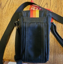 Vintage Retro Quantaray Small Padded Camera Bag Storage Travel Case Strap 35mm
