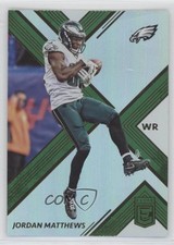 2017 Donruss Elite Green Jordan Matthews #82 5b3