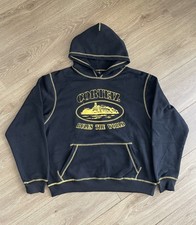 Corteiz Hoodie Alcatraz Contrast Black/Yellow...