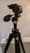 Manfrotto 055XPROB tripod with 804RC2 3-way head USED