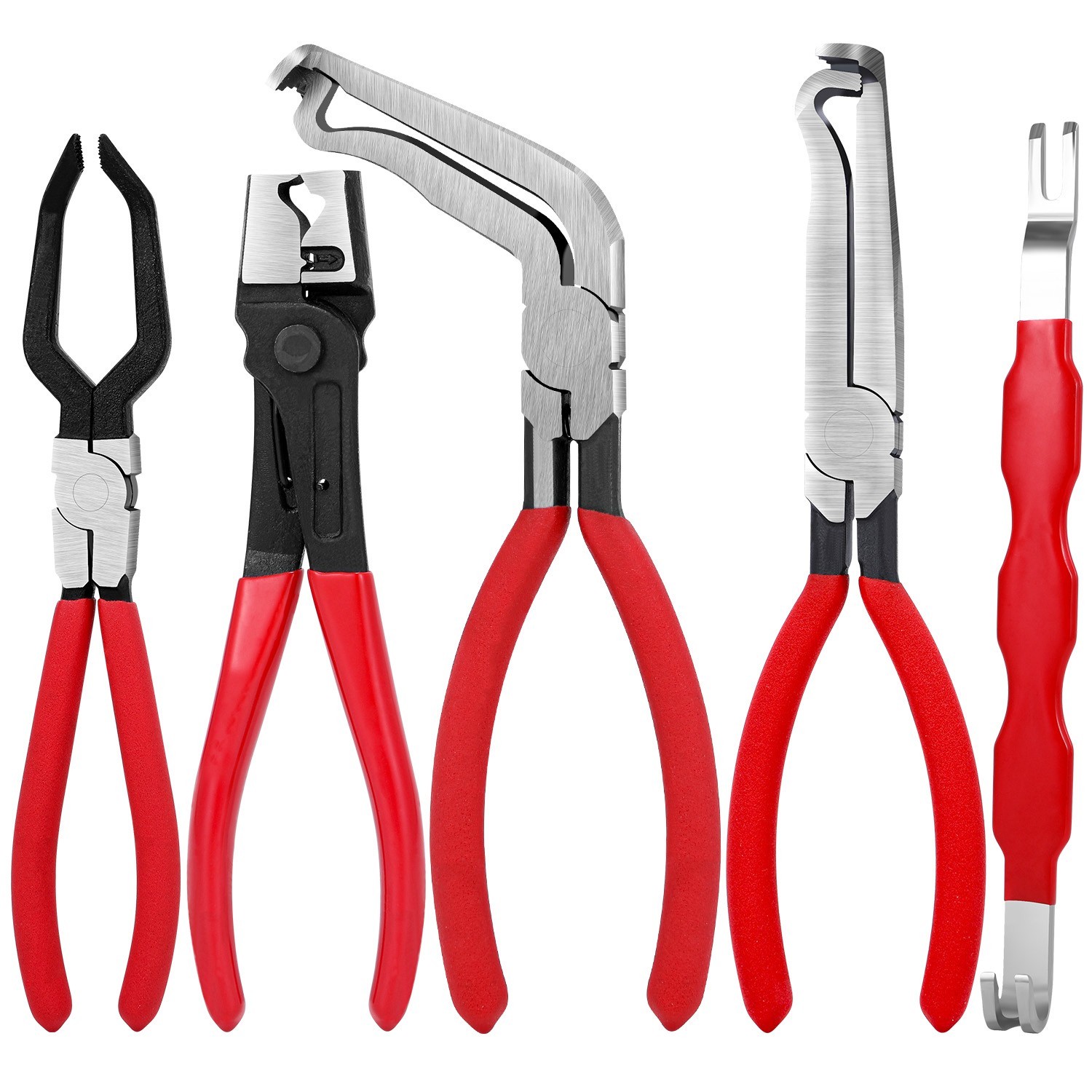 5 Piece Auto Electrical Disconnect Pliers Connector & Termin