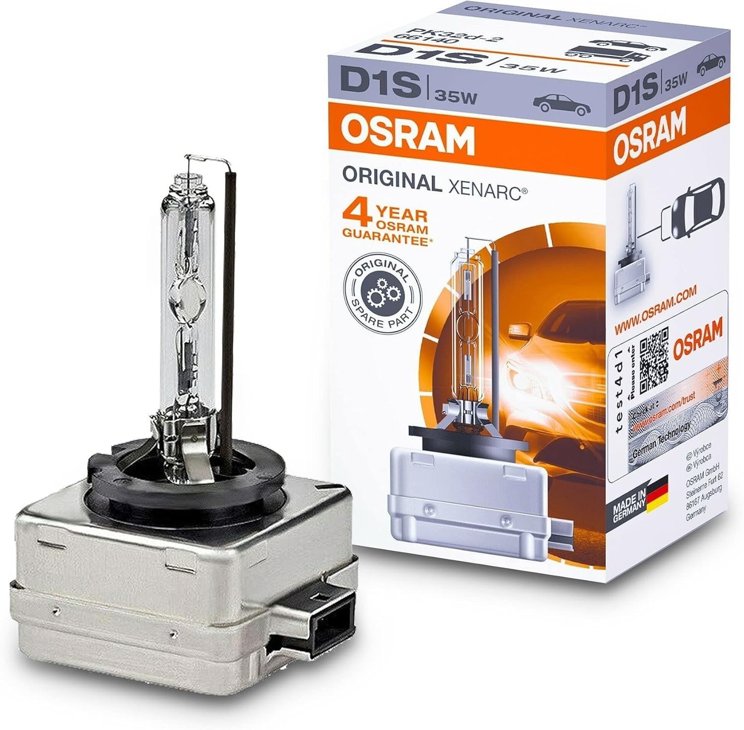 Osram Xenarc Original Xenon Discharge Bulb Discharge Lamp Oem Quality New