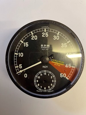 Oldtimer Drehzahlmesser hochwertig Repro Derby Bentley Style ohne Uhr