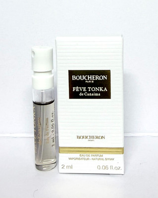 Boucheron Feve Tonka de Canaima 0.06 oz / 2 ml Eau De Parfum New in Box