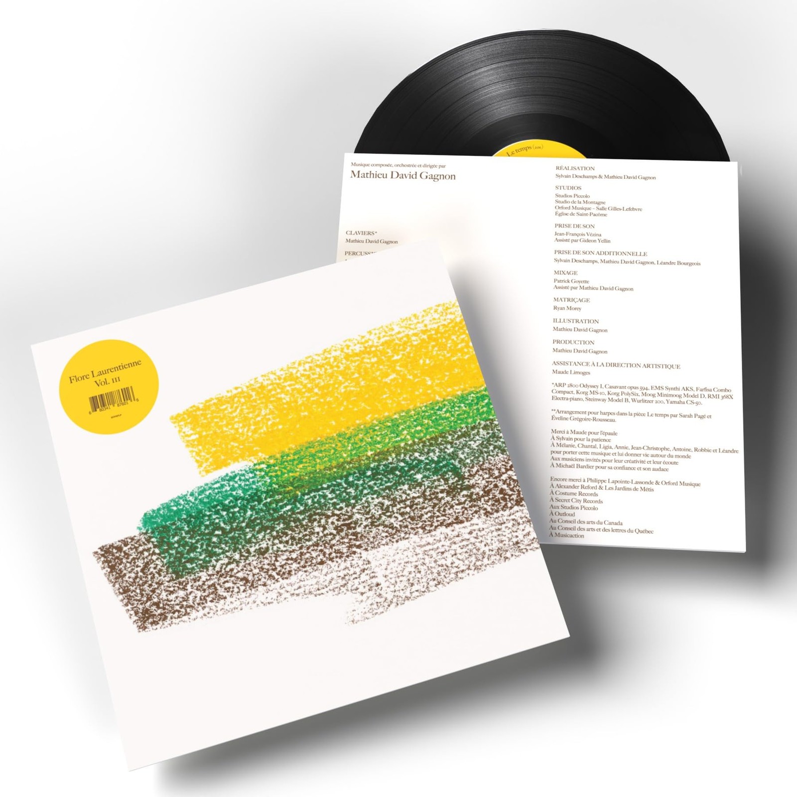 Laurentienne, Flore Volume III LP Vinyl SCR187LP NEW