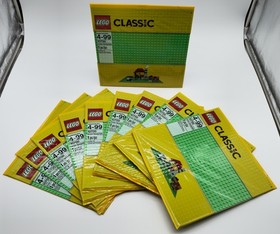 LEGO Classic Lot x10 GREEN BASEPLATE 32x32 10700 NEW Sealed NiB Retired B120