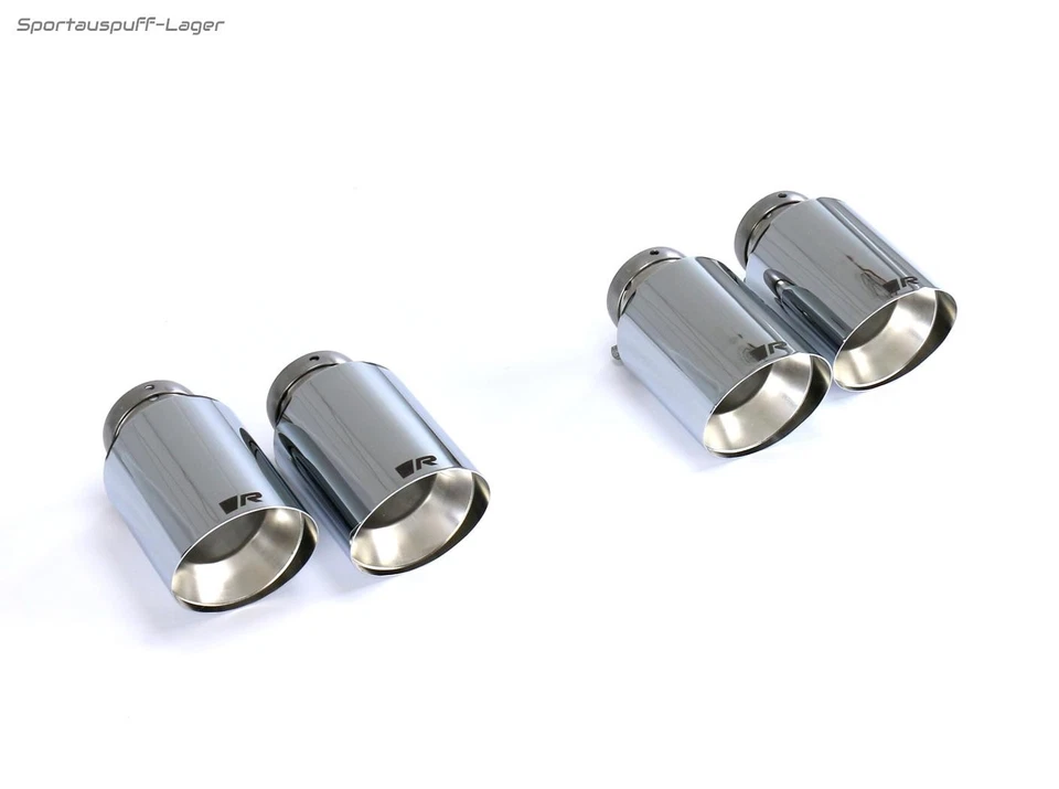 Remus Duplex Sportauspuff BMW 5er G30 G31 540i (bis 09/2020) 2x102mm scharf - Bild 2 von 3