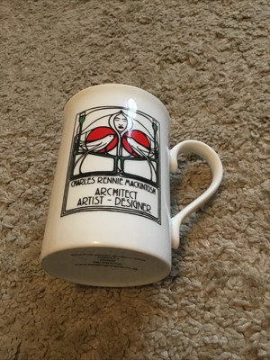 Charles R.Mackintosh Architekt Künstler Poster basierend Fine China Tee Kaffee Becher