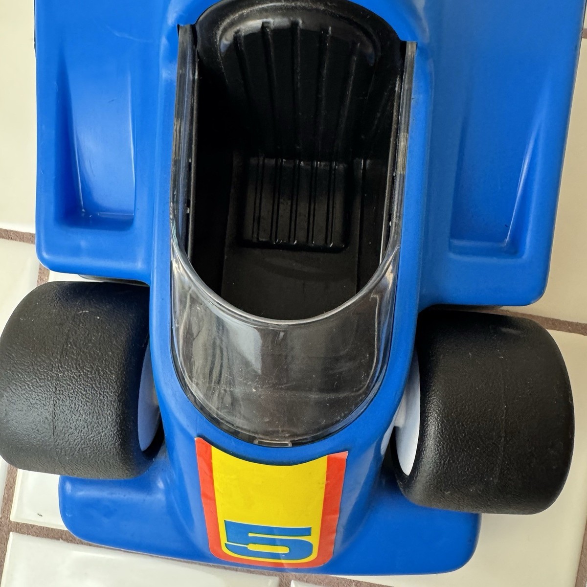 Vintage Little Tikes Blue Number 5 Indy Car - Race Car - F1 Grand