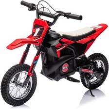 24V Kids Electric Off-Road Motorcycle, 250W Motor, 22KM/H Speed, Rear Disc Brake