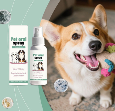 Advanced Dental Spray,probiotisches Spray für Hundezähne,geeignet den täglichen
