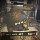 Johnny Manziel Signed Slate Collection Mini Helmet “F*** CLE” Inscription Becket