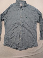 Brooks Brothers 1818 Regent Fit Mens Size XL supima Cotton plaid checked