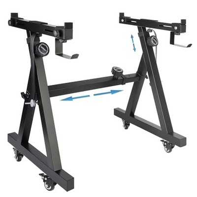 Keyboard Stand Piano w/ Wheels Duty Piano Stand Z Style Adjustable