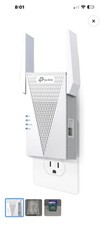 TP-Link RE615X AX1800 WiFi 6 Range Extender W/Ethernet Port Dual Band