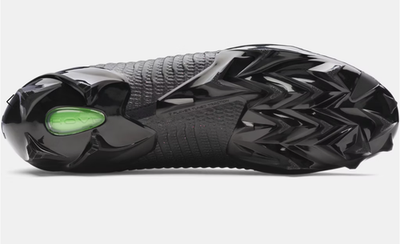 Under Armour Blur Pro Mens Football Cleats Triple Black 3028220-001 Size 13 UA Men main image 4