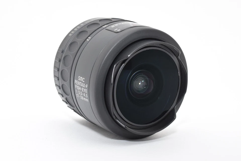 SMC Pentax-F Fisheye 17-28mm F/3.5-4.5 Lens Rare w/Box Made In Japan #2637671 - Image 4 of 4