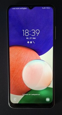 Samsung Galaxy A22 5G   Smartphone   Farbe weiß / silber