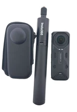 Insta360 X4  360 Action Camera W/ Tripod Stand & 64GB SD Card