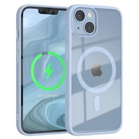 Eazy Case FüR Apple Iphone 14 Durchsichtig Magsafe Kameraschutz Tpu Case Klar