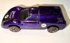 Hot Wheels Redline Ford J-Car 1967 Purple w/ Button Badge Made In U.S. RL