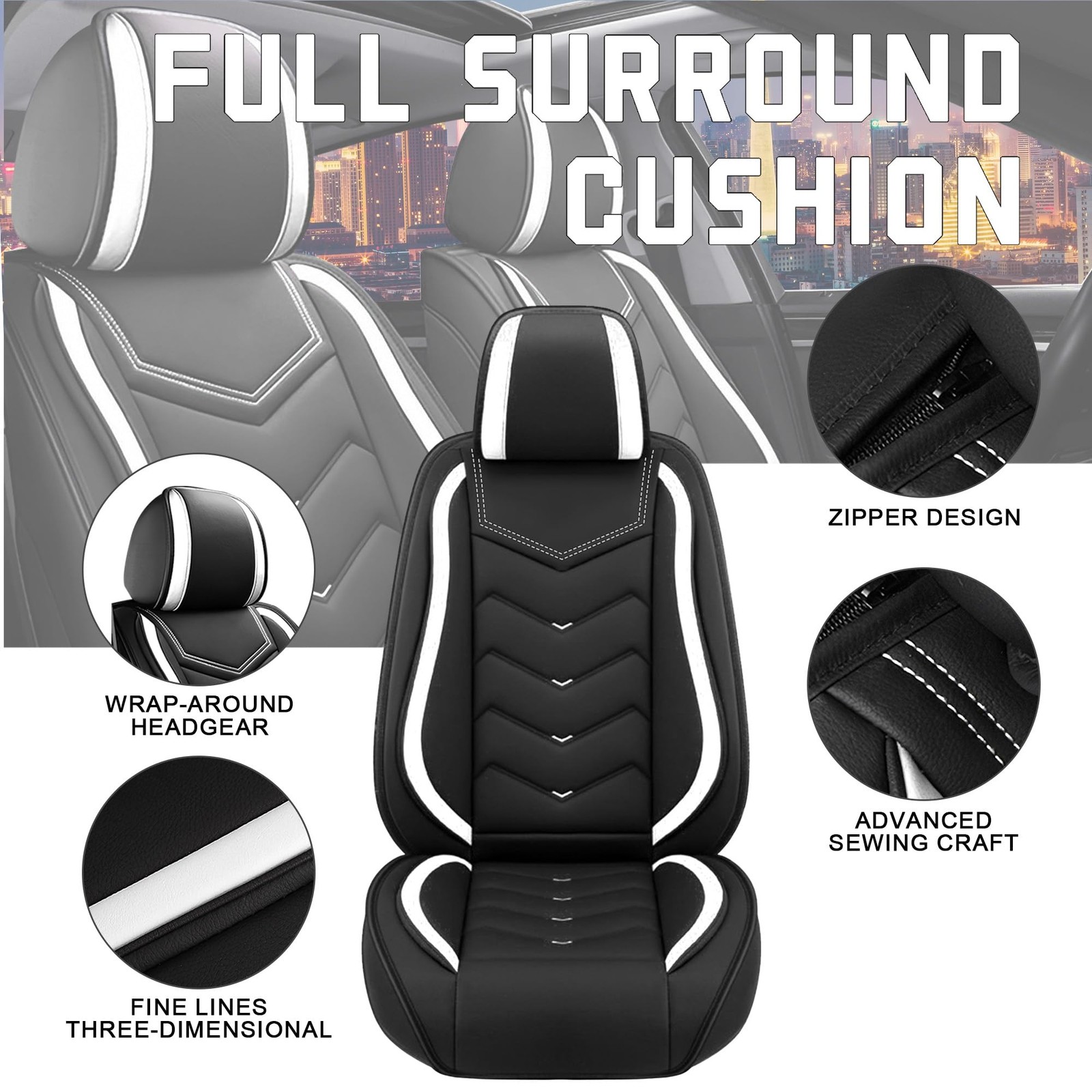 Sentra Sport Car Seat Covers Nissan Sentra 2000-2026 Nappa Leather Sport 5 Seats ...