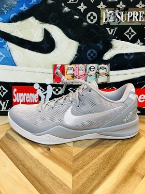 Nike Kobe 8 Protro Wolf Grey Basketball Shoes Men's Size 13 HF9550-002