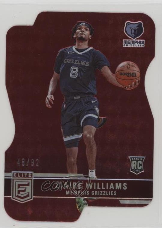 2021 Donruss Elite Rookies Aspirations 48/92 Ziaire Williams #239 Rookie RC 1e6a
