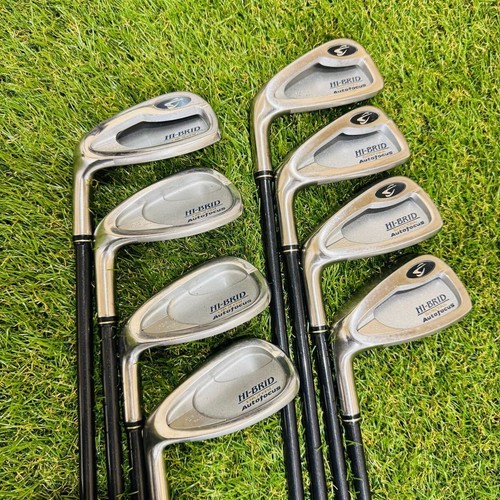 Lefty Dunlop HI-BRID Iron Set 8pcs 5-Pw,Aw,Sw Flex R Regular HB100 | eBay