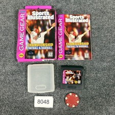 Sports Illustrated Championship Football & Baseball Sega Game Gear Complete CIB