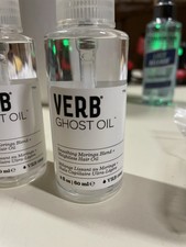Verb Ghost Oil 2 Oz 60 mL Full Size Shine Smooth Frizz Weightless Hair Oil