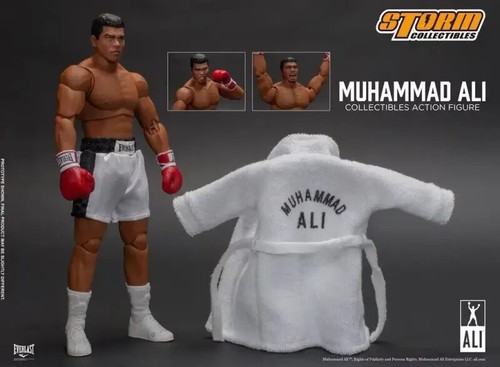 Storm Toys Muhammad Ali Boxen Boxer Champion Three Head Face Modell Sammlerstück - Bild 8 von 17