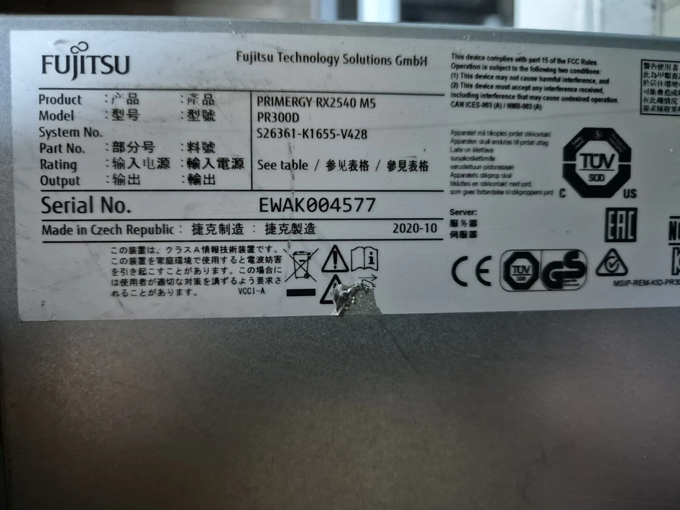 Fujitsu RX2540 M5 2x Xeon 4214 / 192Go RAM / EP540i / 2x 2.4TB + 2x 900Go HDD - Photo 3/4