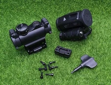 Sig Sauer ROMEO-MSR Combo 1x20mm Compact Red Dot 3x Micro Magnifier - SORJ72001