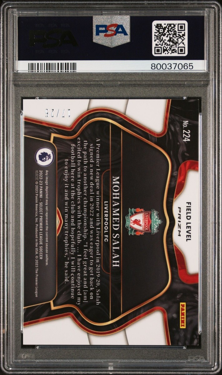 Salah商品 2022-23 Panini Select Premier League - Field Level Mohamed Salah