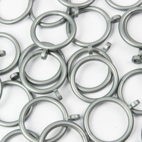 Curtain Rings for 28mm Poles 8 Colours Many Discount Packs Strong Plastic Hooks - Imagen 15 de 20