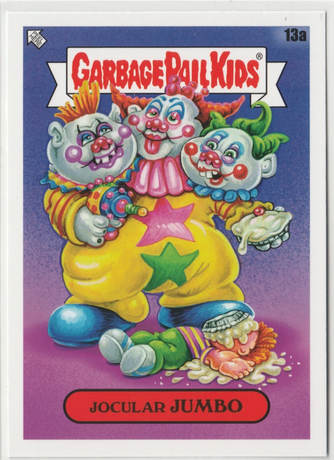 Jocular Jumbo #13a Garbage Pail Kids GPK 2023 Intergoolactic Mayhem Trading Card