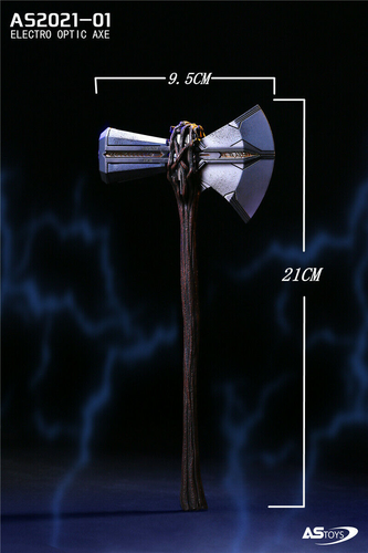 Thor Battleax Weapon ASTOYS AS2021-01 1/6 Toy Axe Luminous Version Model Toy - 第 1/9 張圖片
