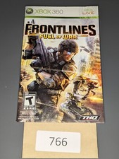Frontlines: Fuel of War Microsoft Xbox 360, 2008  MANUAL ONLY 