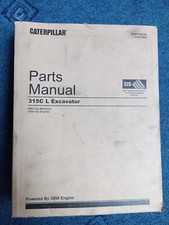 Caterpillar 315 C L Excavator Ersatzteilbuch