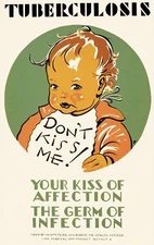 Decor Poster. Graphic Art Design. fight infant Tuberculosis. Shop Wall Art. 1691