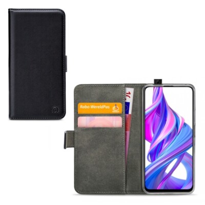 Mobilize Hülle für Huawei Honor 9X Pro Schwarz Schutzhülle Book Case Flip Etui