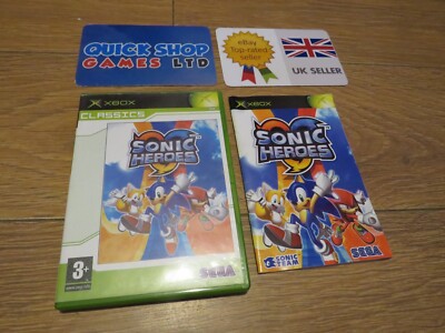 Sonic Heros Original Xbox Spiel PAL  