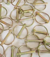 Lot of 15 Goliath Industrial 5/16" Lynch Pin - Yellow Zinc Finish LP516