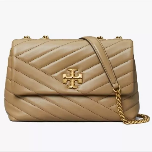 Tory Burch Kira Chevron Small Leather Shoulder Bag