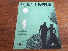 AH, BUT IT HAPPENS. 1948 Preowned Good SHEET PIANO MUSIC.