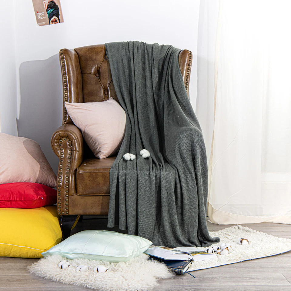 100% Natural Bamboo Fiber Blanket Hypoallergenic Cooling Breathable Blanket - Image 4 of 4