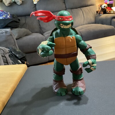 Big 2012 Battle Shell Raphael 10  Figure Teenage Mutant Ninja Turtles TMNT Large