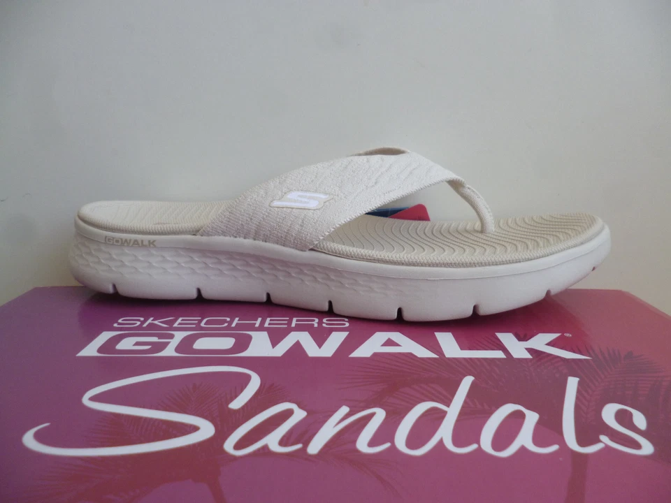 Skechers Sandalias De Dedo Beige 141404 - Imagen 3 de 4