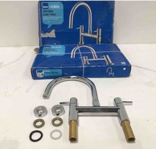 B&Q Minima Chrome Bath Filler.